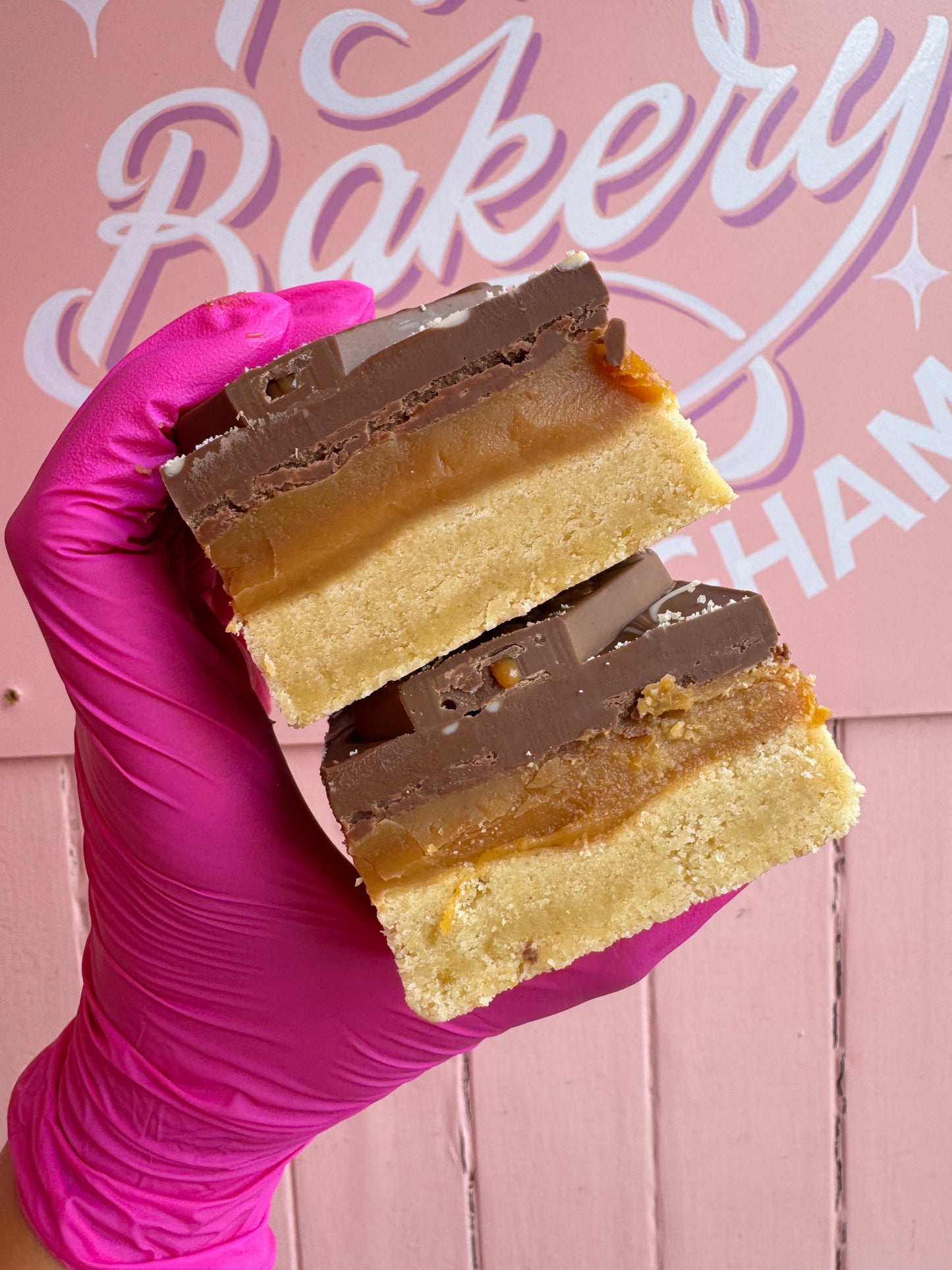 Caramel Freddo Millionaire Shortbread